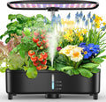 15 Pods, Hydroponics System for Growing System, Aeroponic Technology for 3x Faster Growth, Integrated Full Spectrum LED Light, Smart Indoor Garden for Herbs, Lettuce